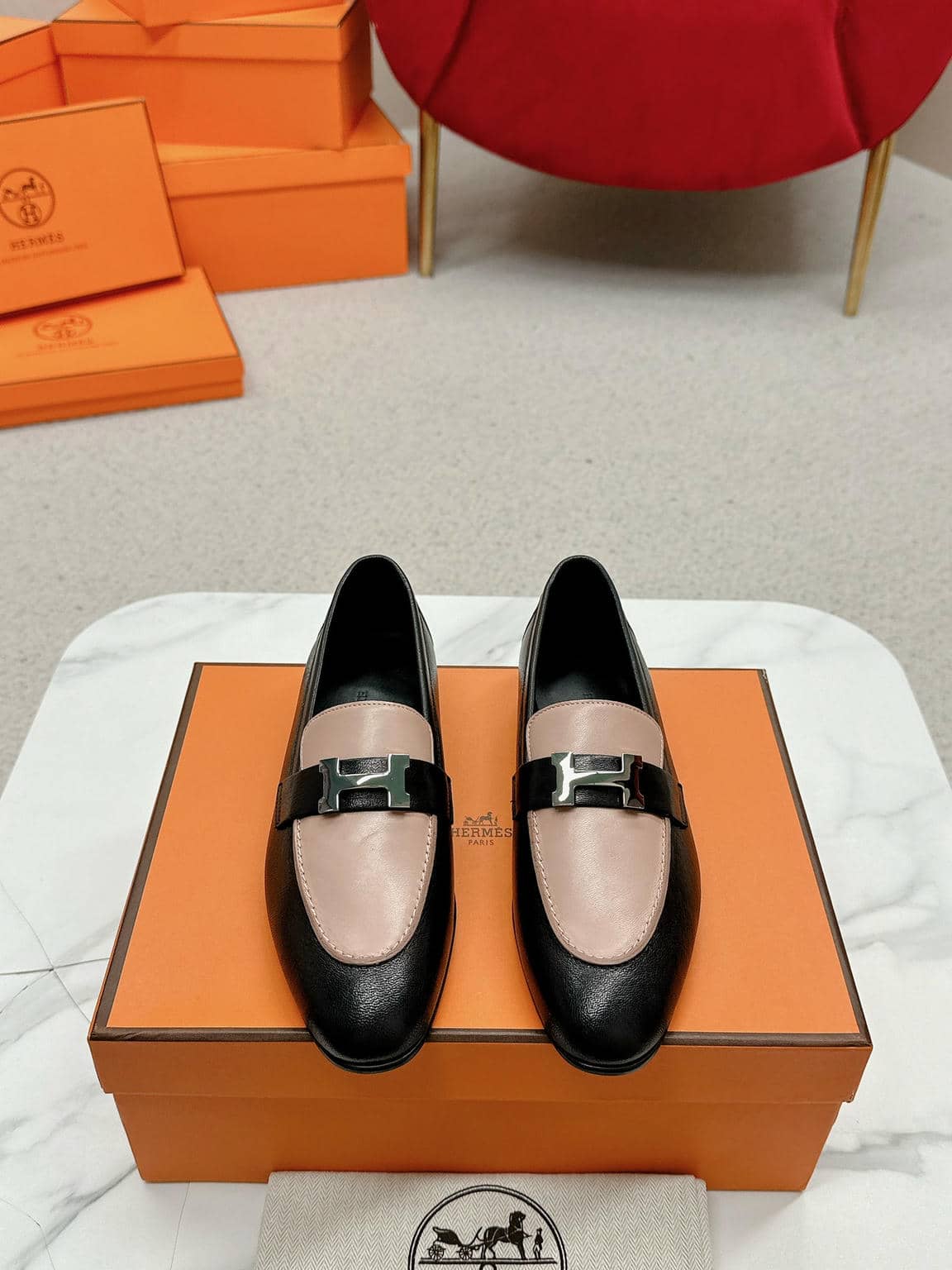 Hermes Loafer Ｈ-1